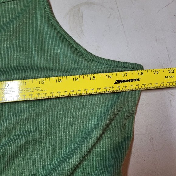 NWT Jessica Simpson |‎ Vineyard Green Syd Ruched Racerback Halter Dress - Large - Picture 15 of 16